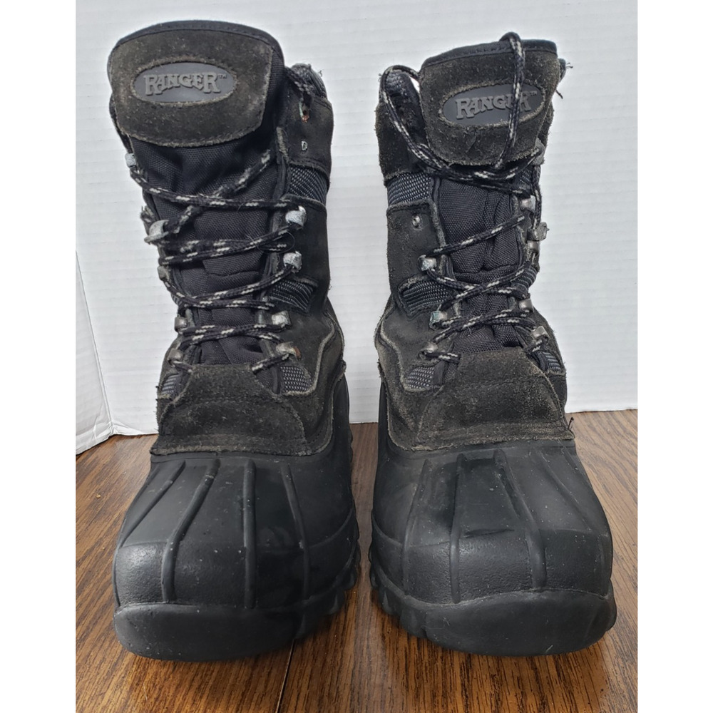 Ranger Winter Black Boots Unisex Men size 5 Women Size 7 Thermolite